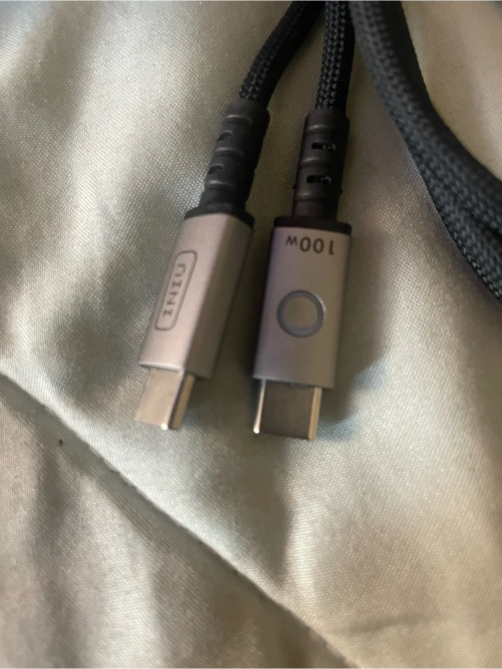 65W USB-C PD and USB-A Fast Charger - Grey